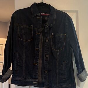 Black Denim Jean Jacket